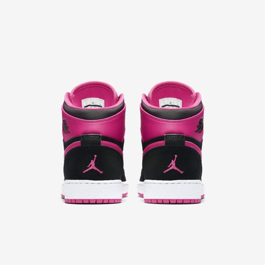 NIKE ナイキ AIR JORDAN 1 RETRO High OG BG Black Vivid Pink NIKE ナイキ AIR JORDAN 1 RETRO High OG BG Black Vivid Pink