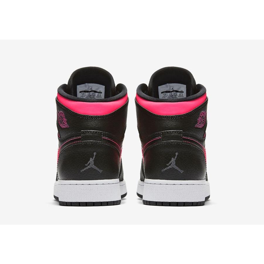 NIKE ナイキ Air Jordan 1 エアジョーダンワン Retro High Black Hyper Pink 332148-019｜orange-orange｜05