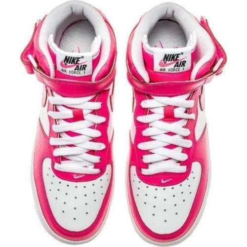 NIKE ナイキ AIR FORCE 1 エアフォースワン GS Mid Hyper Pink NIKE ナイキ AIR FORCE 1 エアフォースワン GS Mid Hyper Pink