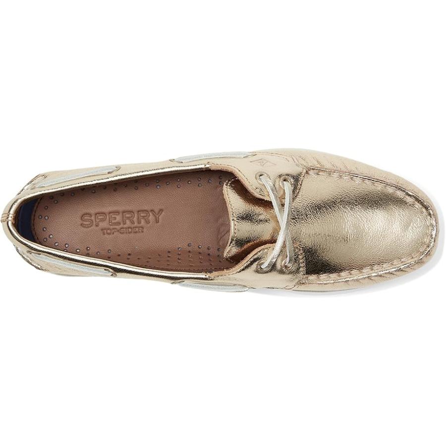 スペリー Sperry AO 2 Eye レディース ボートシューズ Gold_1