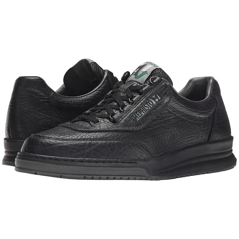 メフィスト　マッチ　レザーシューズ　mephisto メフィスト Mephisto Match メンズ スニーカー Black Full Grain