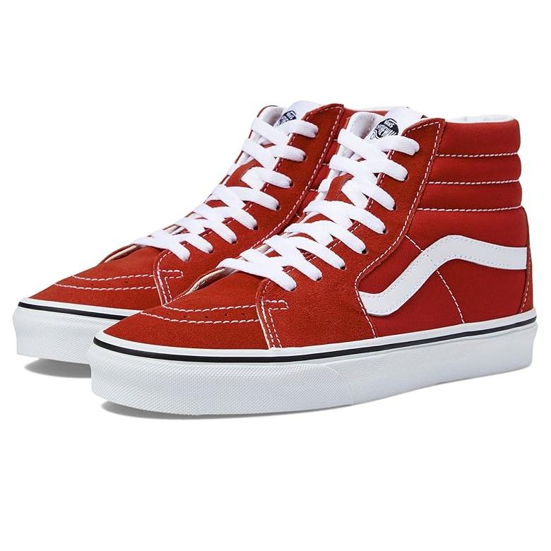 (取寄) バンズ Sk8-ハイ コア クラシックス Vans  SK8-Hi Core Classics Racing Red/True White VANS（ヴァンズ） バンズ Vans Unisex スケートハイ Core クラシック