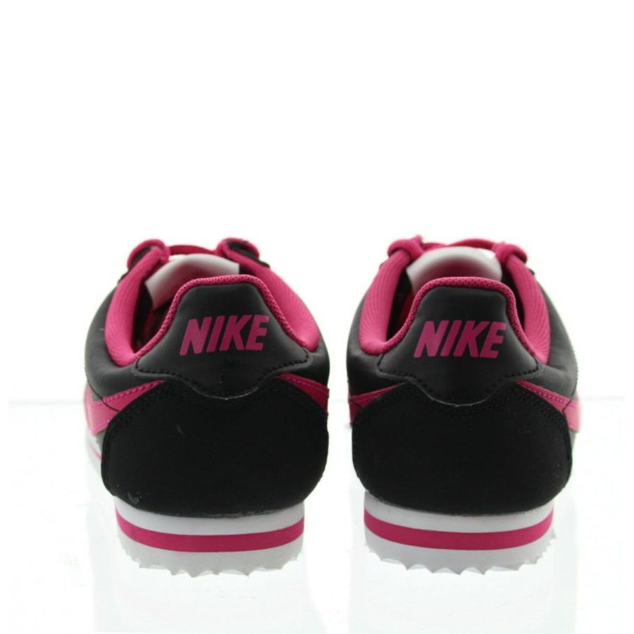 ナイキ NIKE コルテッツ CORTEZ GS Leather Sneakers Casual Shoes Running 749502-001 カジュアル ランニング スニーカー Black Pink｜orange-orange｜04