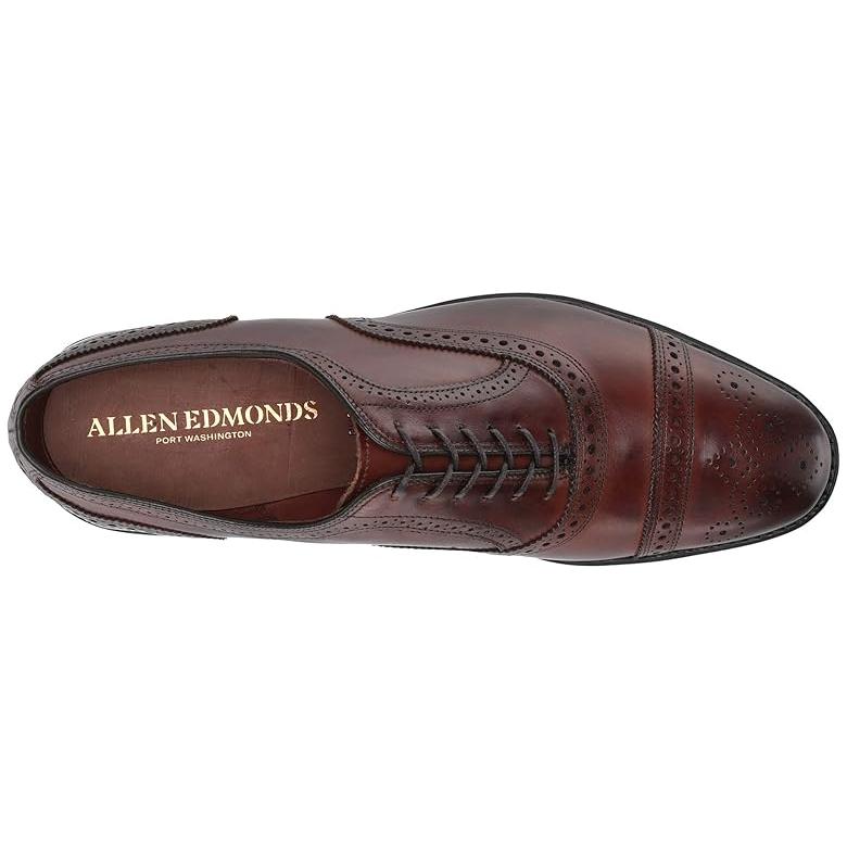 アレン エドモンズ Allen Edmonds Strand メンズ オックスフォード Dark Chiliの画像