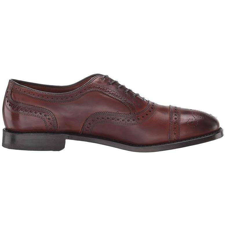 アレン エドモンズ Allen Edmonds Strand メンズ オックスフォード Dark Chiliの画像