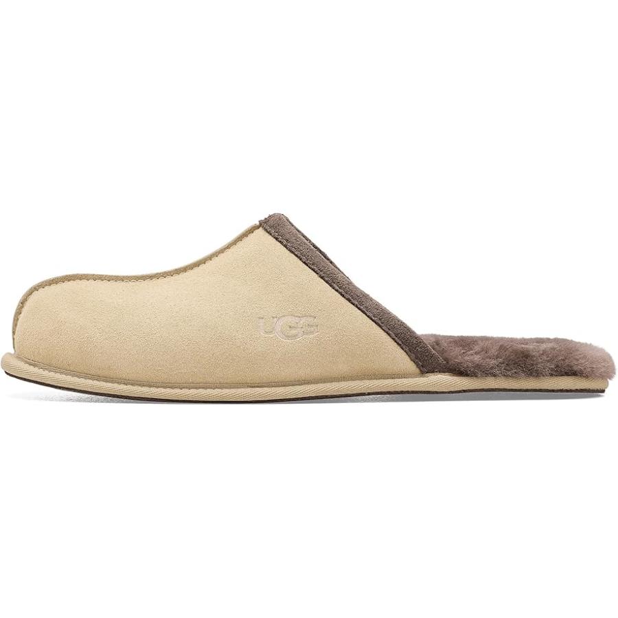 アグオーストラリア UGG Scuff メンズ スリッパ Mustard Seed/Molassesの画像