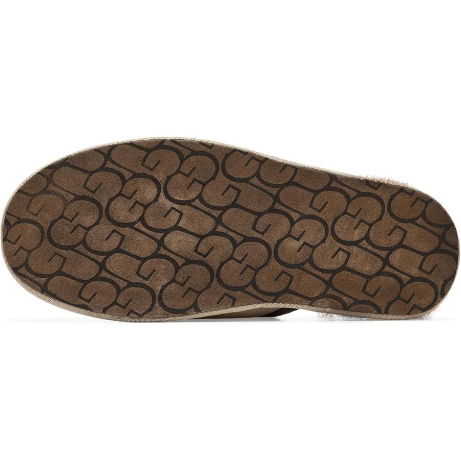 アグオーストラリア UGG Scuff メンズ スリッパ Mustard Seed/Molassesの画像