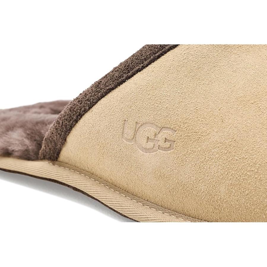 アグオーストラリア UGG Scuff メンズ スリッパ Mustard Seed/Molassesの画像