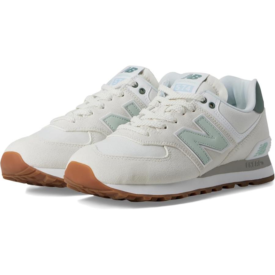 (取寄) ニューバランス クラシックス レディース WL574 New Balance Classics women WL574 Sea Salt/New Spruce New Balance（ニューバランス） クラシック WL574 レディース