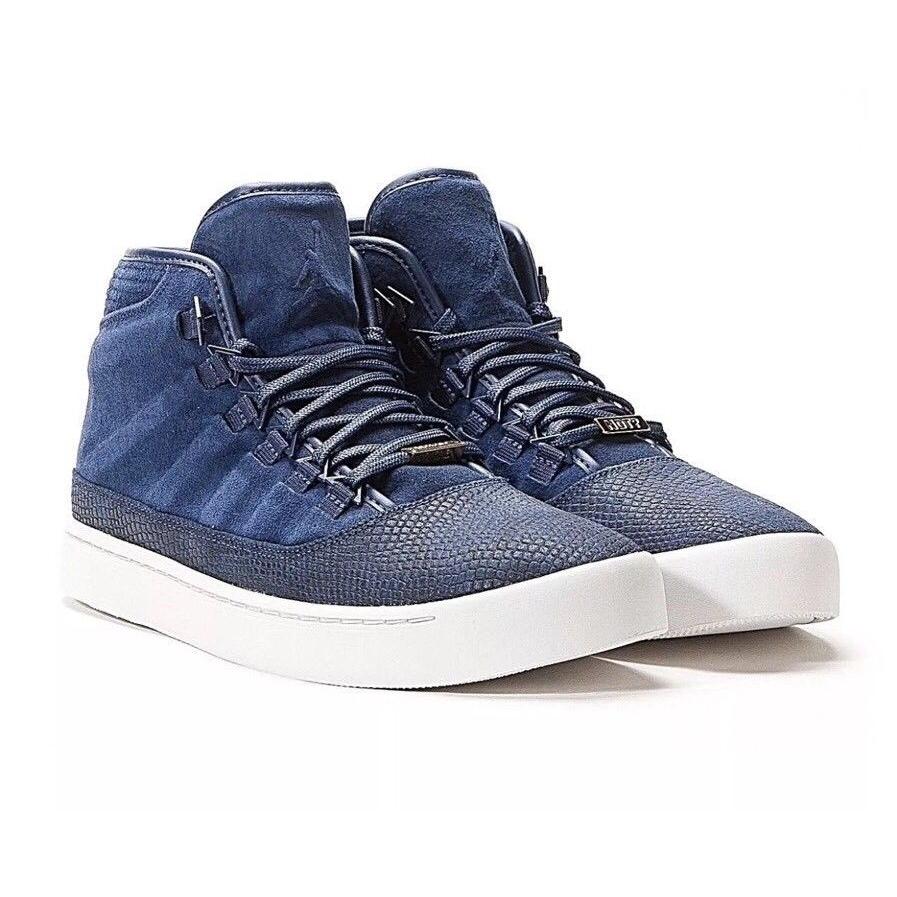 Nike Air Jordan Men Westbrook 0 Shoes 9.5 Size Blue 768934-405 Jordan Men Jordan Westbrook 0 Mid Navy white-black-light brown main image 2