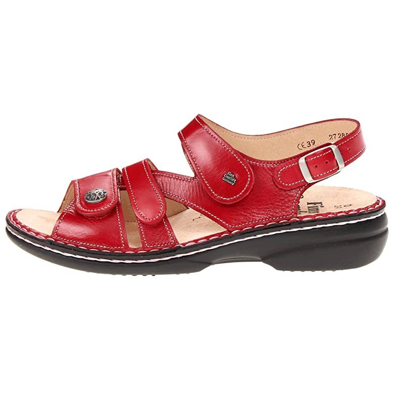 フィンコンフォート Finn Comfort Gomera - 82562 レディース サンダル Red｜orange-orange｜04