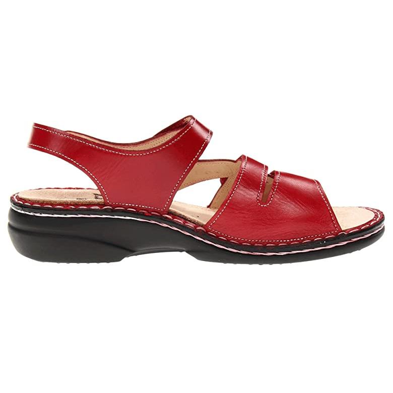 フィンコンフォート Finn Comfort Gomera - 82562 レディース サンダル Red｜orange-orange｜06