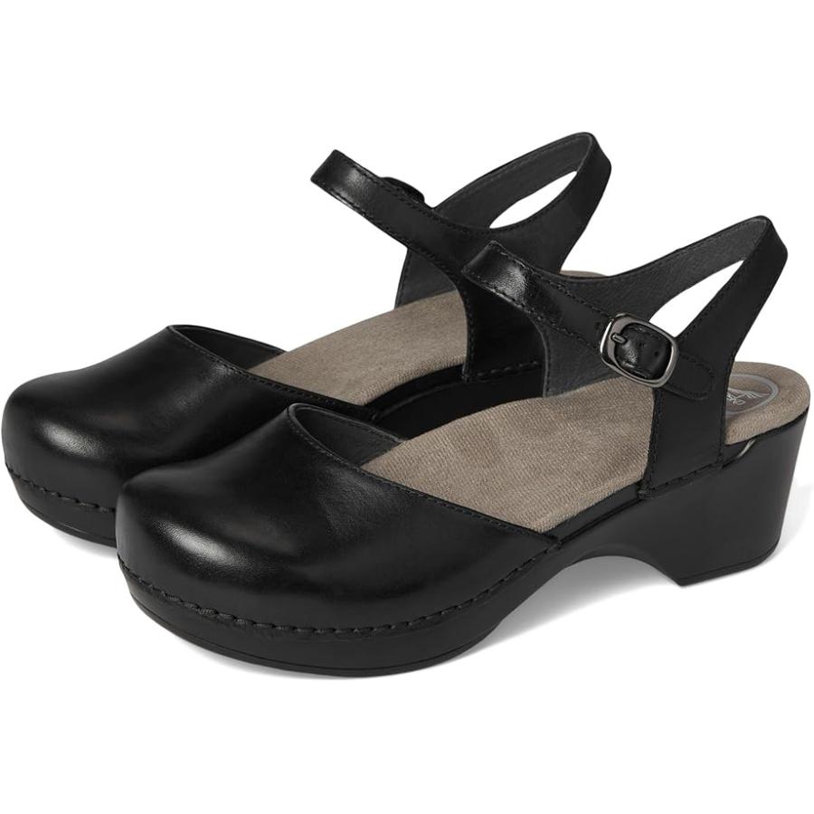 dansko（ダンスコ） サム レディース ヒール パンプス Black レザー