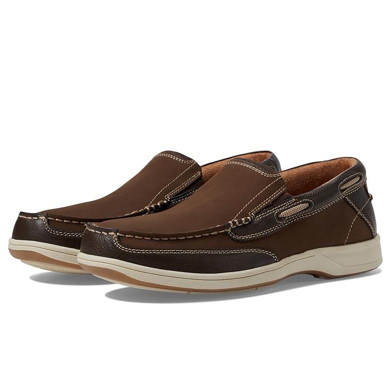 フローシャイム Lakeside Slip メンズ ボートシューズ デッキシューズ Brown Nubuck 最大79 オフ