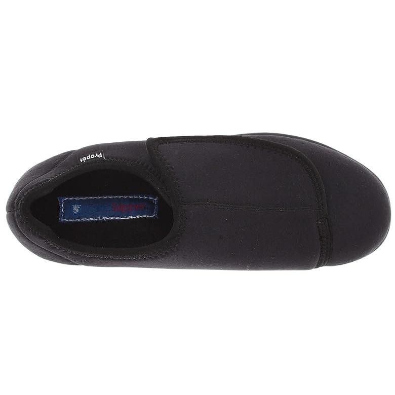プロペット Propet Cush 'N Foot メンズ スリッパ Blackの画像