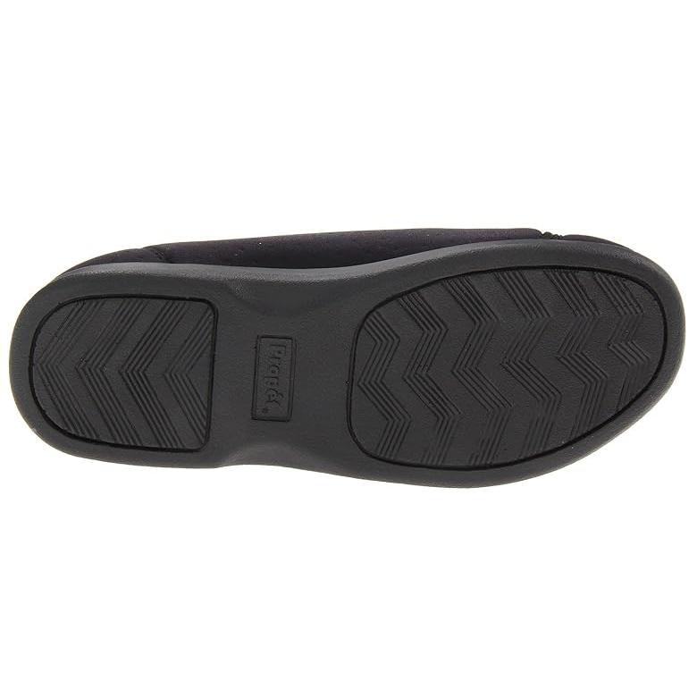 プロペット Propet Cush 'N Foot メンズ スリッパ Blackの画像