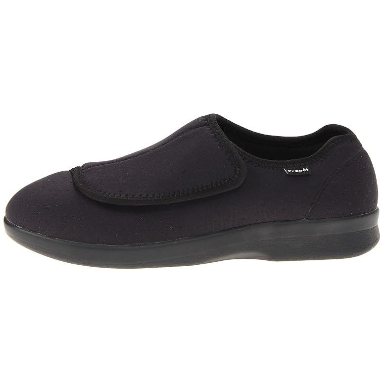 プロペット Propet Cush 'N Foot メンズ スリッパ Blackの画像