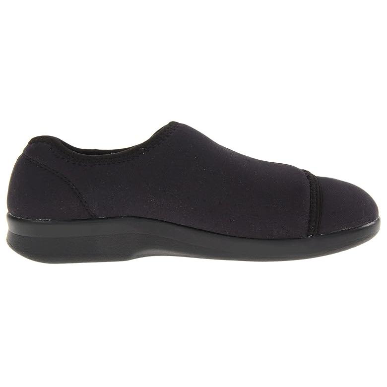 プロペット Propet Cush 'N Foot メンズ スリッパ Blackの画像