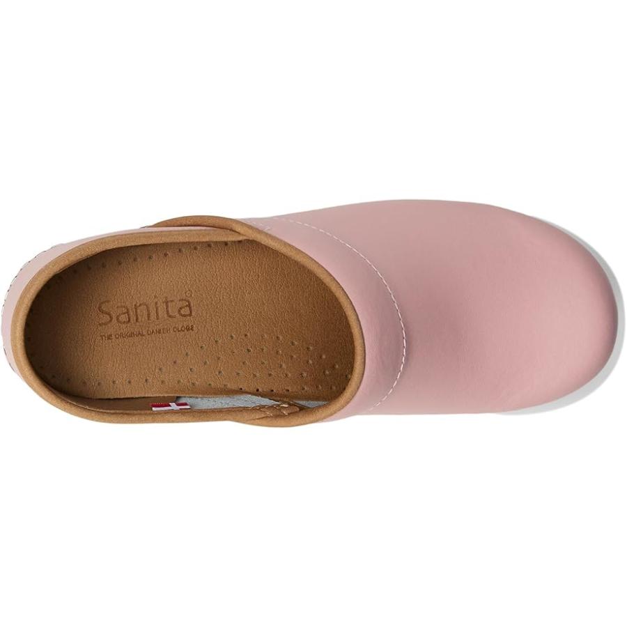 サニタ Sanita プロフェッショナル PU レディース クロッグ Pink
