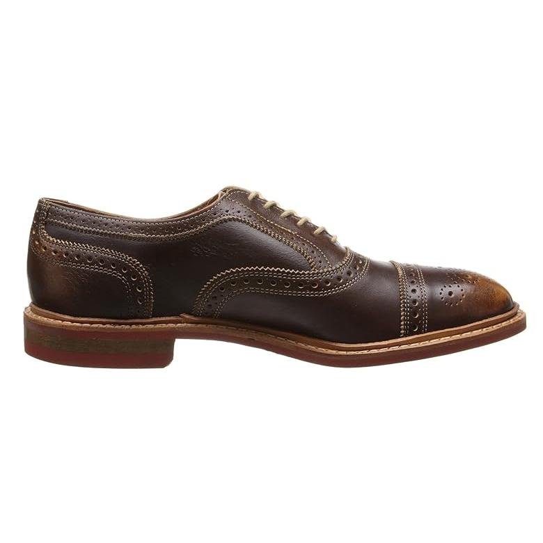 アレン エドモンズ Allen Edmonds Strand mok メンズ オックスフォード Brown レザーの画像
