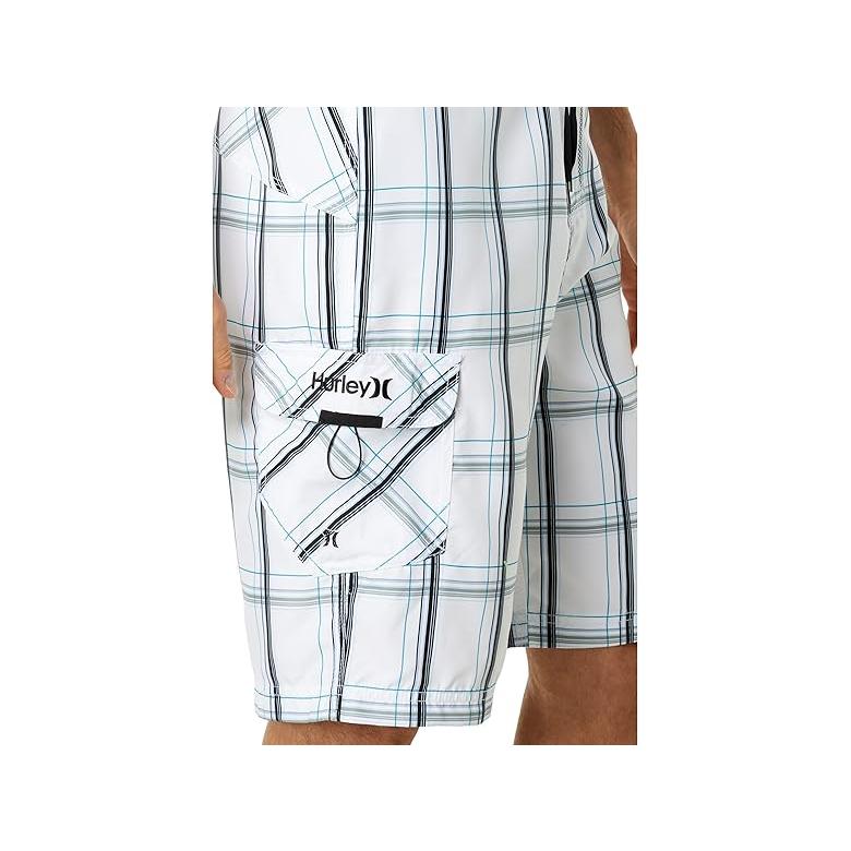 ハーレー Hurley Puerto Rico 22\" Boardshort メンズ 水着 スイムウェア White 1の画像