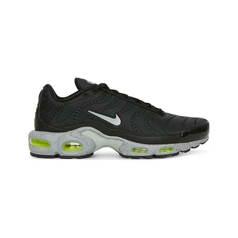 ナイキ NIKE エア マックス プラス Air Max Plus Premium TN Shoes Running メンズ 815994-003 Matte Silver Black Yellow｜orange-orange