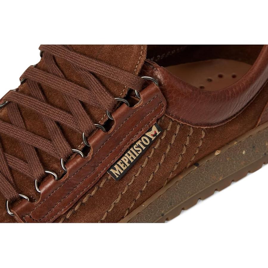 メフィスト Mephisto Rainbow メンズ スニーカー Brownの画像
