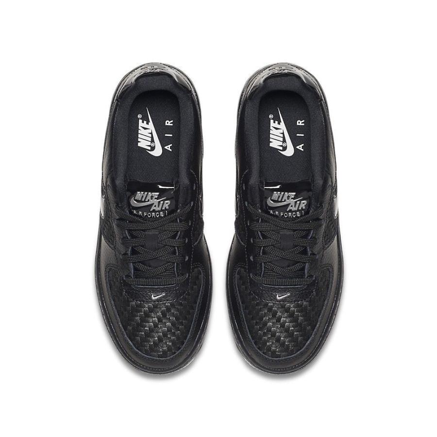 NIKE（ナイキ） AIR FORCE 1 エアフォースワン GS LV8 BLACK SUMMIT