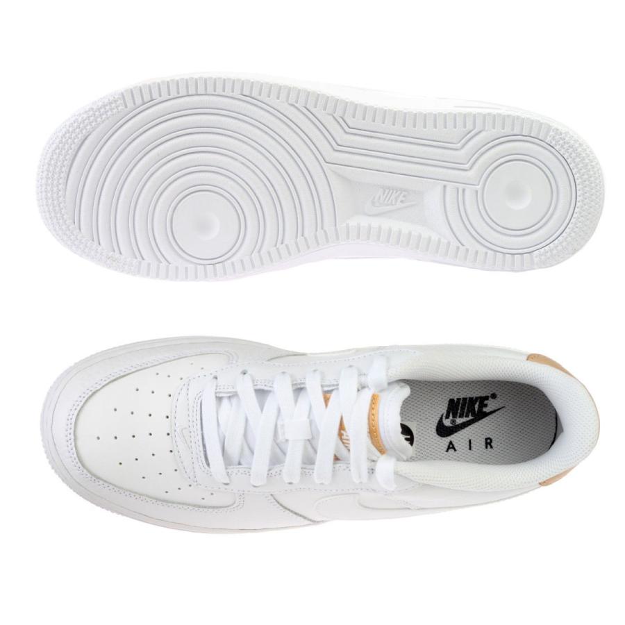 NIKE（ナイキ） AIR FORCE 1 エアフォースワン GS White Gum Light