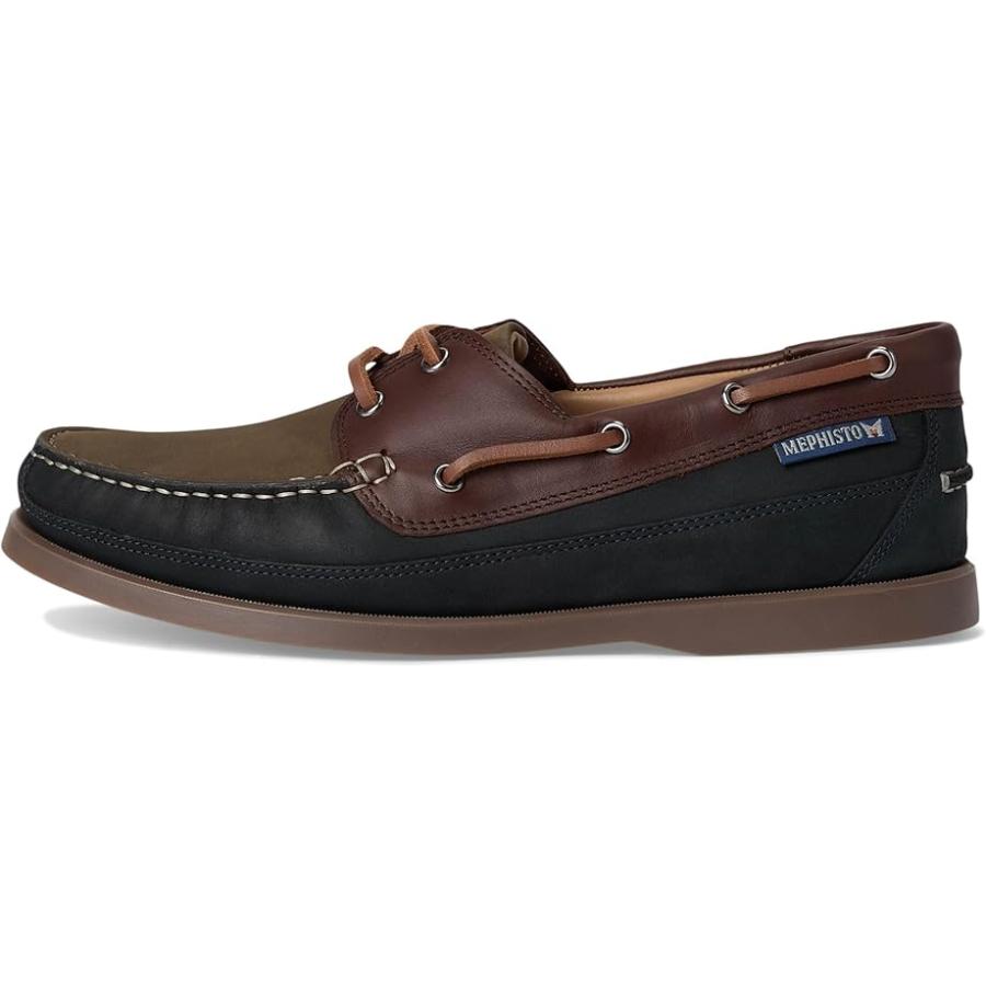 メフィスト Mephisto Boating メンズ シューズ 靴 Deep Blueの画像