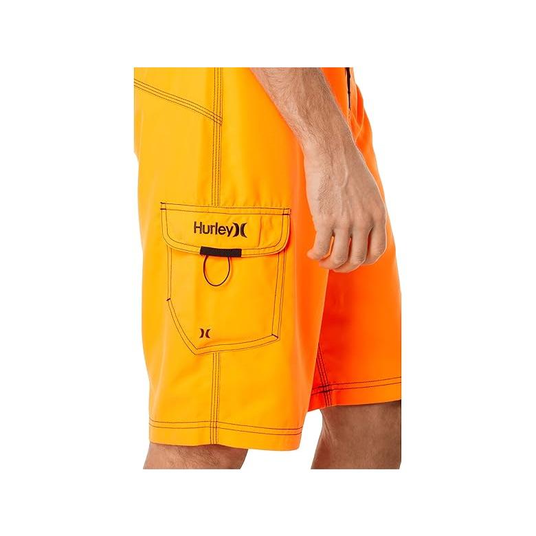 ハーレー Hurley オンe \u0026 オンly Boardshort 22\" メンズ 水着 スイムウェア Neon Orange/Blの画像