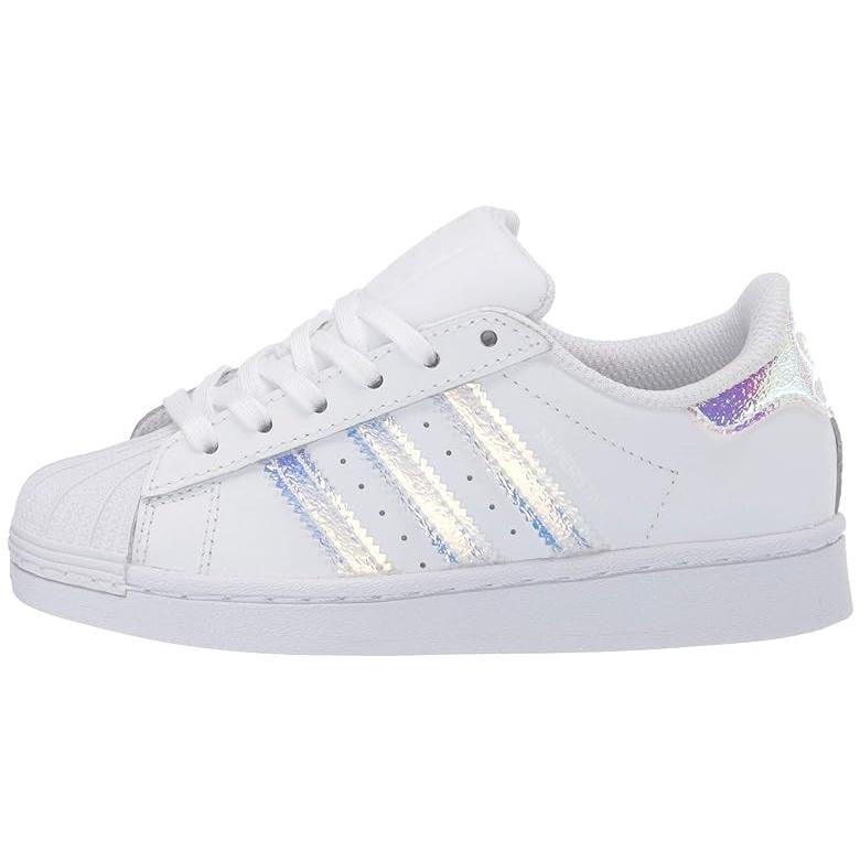 アディダス オリジナルス adidas オリジナルス Kids Superstar (Little Kid) キッズ・ジュニア スニーカー White｜orange-orange｜04