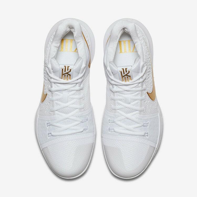 kyrie 3 finals white and gold