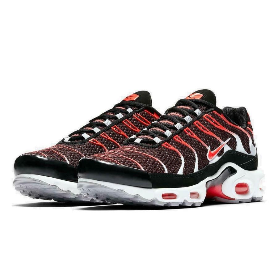 ナイキ NIKE エア マックス プラス Air Max Plus TN Hot Lava Running Shoes メンズ 852630-034 Black Red White｜orange-orange｜02