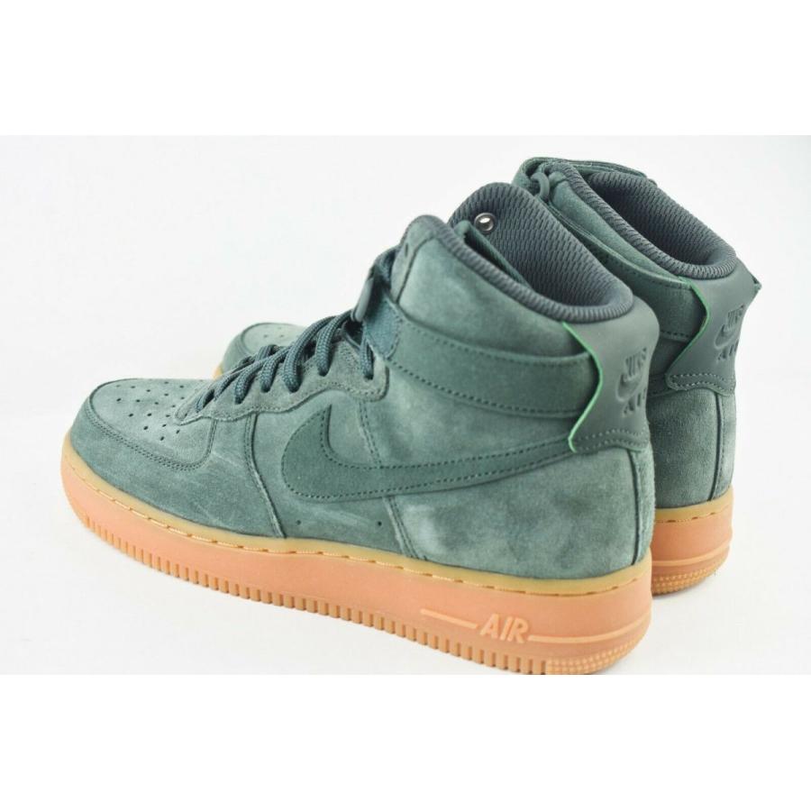 ナイキ NIKE エア フォース 1 Air Force 1 Hi SE レディース 860544-301 ハイカット Vintage Green｜orange-orange｜04