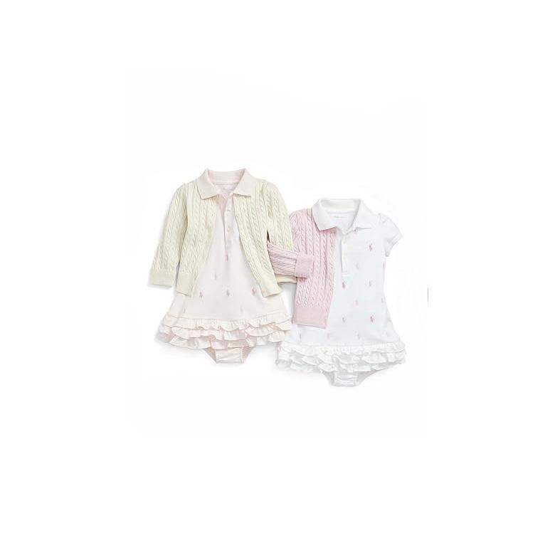 ポロ・ラルフローレン Polo Ralph Lauren Kids Cable-ニット Cotton Cardigan (Infant) キッズ・ジュ_2