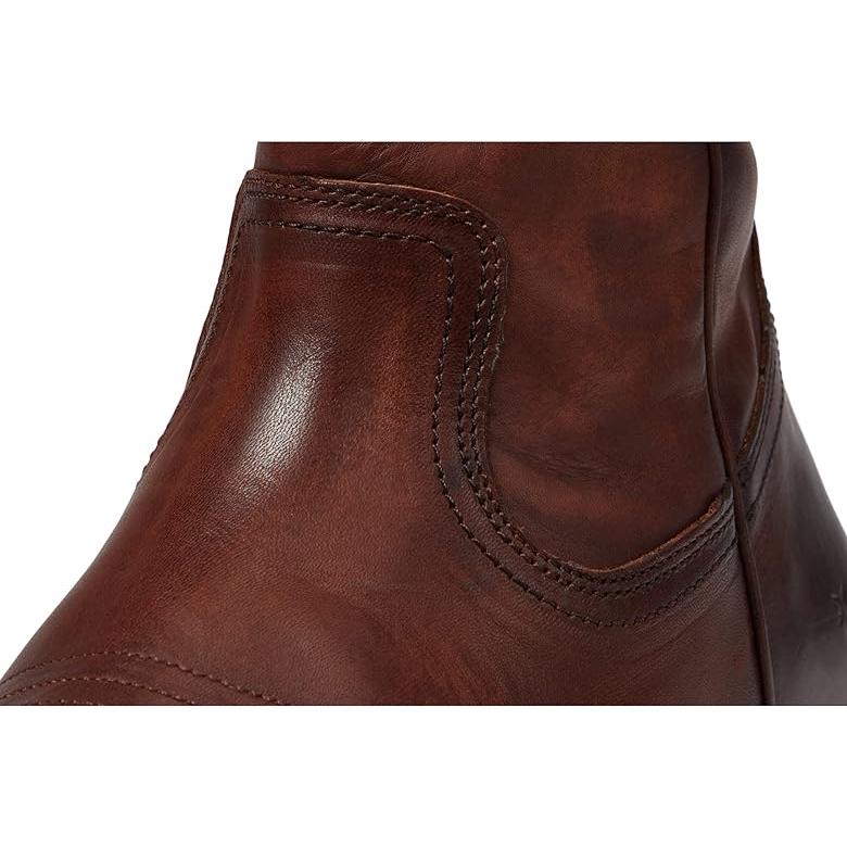 フライ Frye Austin Inside ジップ メンズ ブーツ Cognacの画像