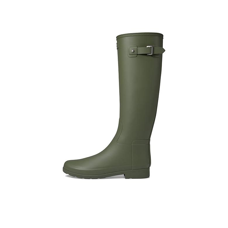 ハンター Hunter  オリジナル Refined Rain Boots レディース ブーツ Lichen Green｜orange-orange｜04