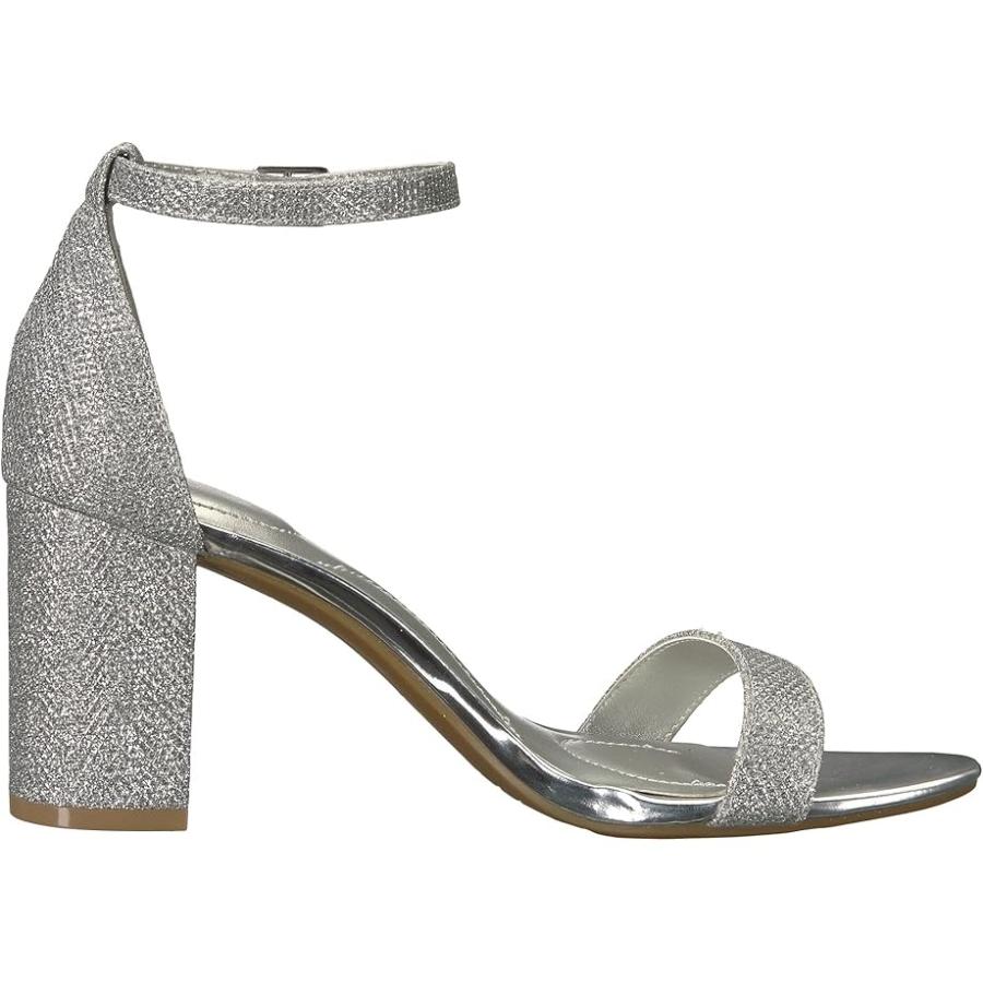 Bandolino Armory レディース Heels Silver Glamour Nu Glamour Material_5