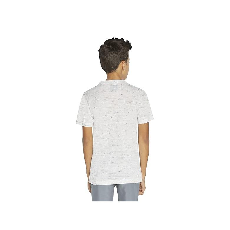 Hurley Boys' Staple V-Neck T-Shirt - Soft Jersey Tee With Icon Graphic - View #2