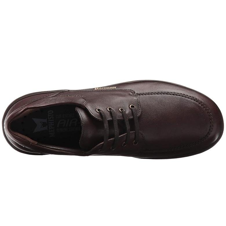 メフィスト Mephisto Douk メンズ オックスフォード Chestnut Rikoの画像