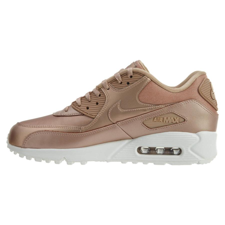 ナイキ NIKE レディース Air Max 90 Metallic Red Bronze 896497-902｜orange-orange｜04