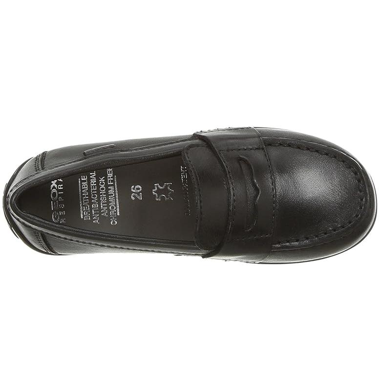 GEOX ジェオックス Kids Jr Fast 1 (Toddler/Little Kid) キッズ・ジュニア Loafers Black