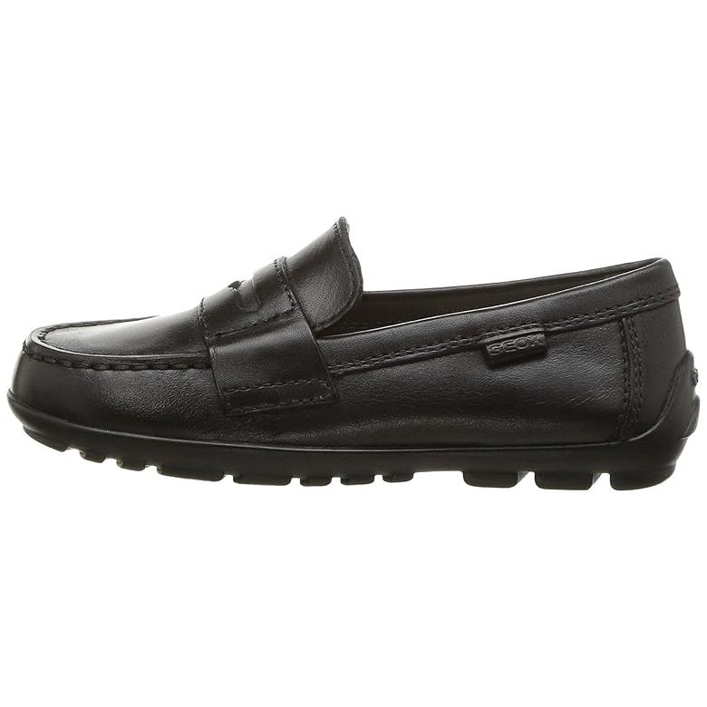 GEOX ジェオックス Kids Jr Fast 1 (Toddler/Little Kid) キッズ・ジュニア Loafers Black
