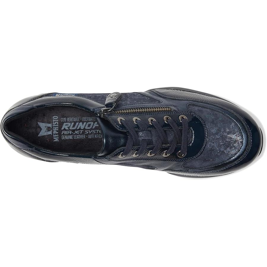 メフィスト Mephisto Ylona レディース スニーカー Deep Blue 