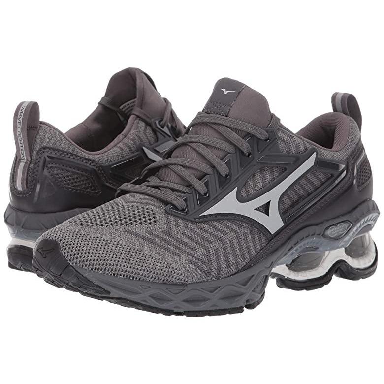 好評継続中 今だけ限定価格 ミズノ Wave Creation C1 Knit レディース スニーカー Monument Vapor Blue 春バーゲン Www Skylanceronline Com
