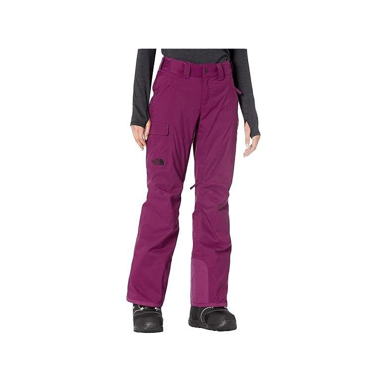 海外限定 日本未発売 新作 人気 ブランドザ・ノースフェイス Freed0m Insulated Pants レディース アウター セット Pampl0na Purple