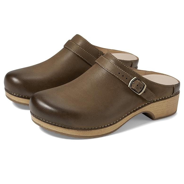(取寄) ダンスコ レディース ベリー クロッグ Dansko women Berry Clog Mushroom Burnished Nubuck dansko ダンスコ Dansko ベリー Clog レディース クロッグ Mushroom