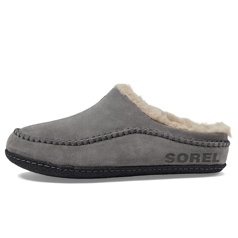 ソレル SOREL ファルコン Ridge II メンズ スリッパ Quarry/Blackの画像