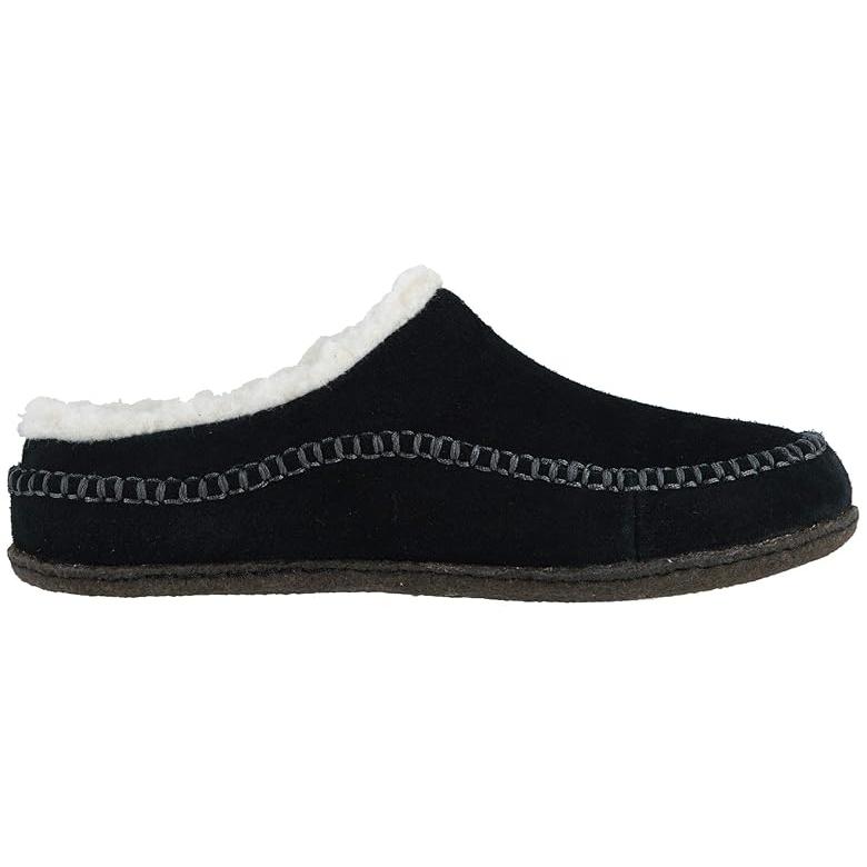 ソレル SOREL ファルコン Ridge II メンズ スリッパ Black/Dark Stoneの画像